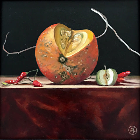 Sperryville Harvest and Pomegranate Triptych
