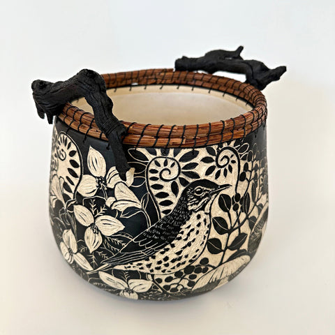 Wood Thrush Basket