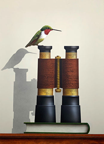 Bird Watching (Ruby-throated Hummingbird)