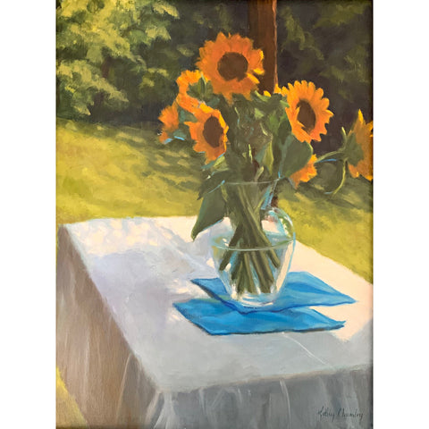 Still Life with Sunflowers