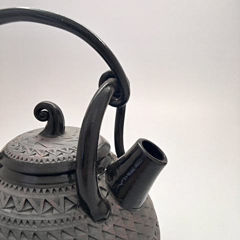 Rope Handled Teapot