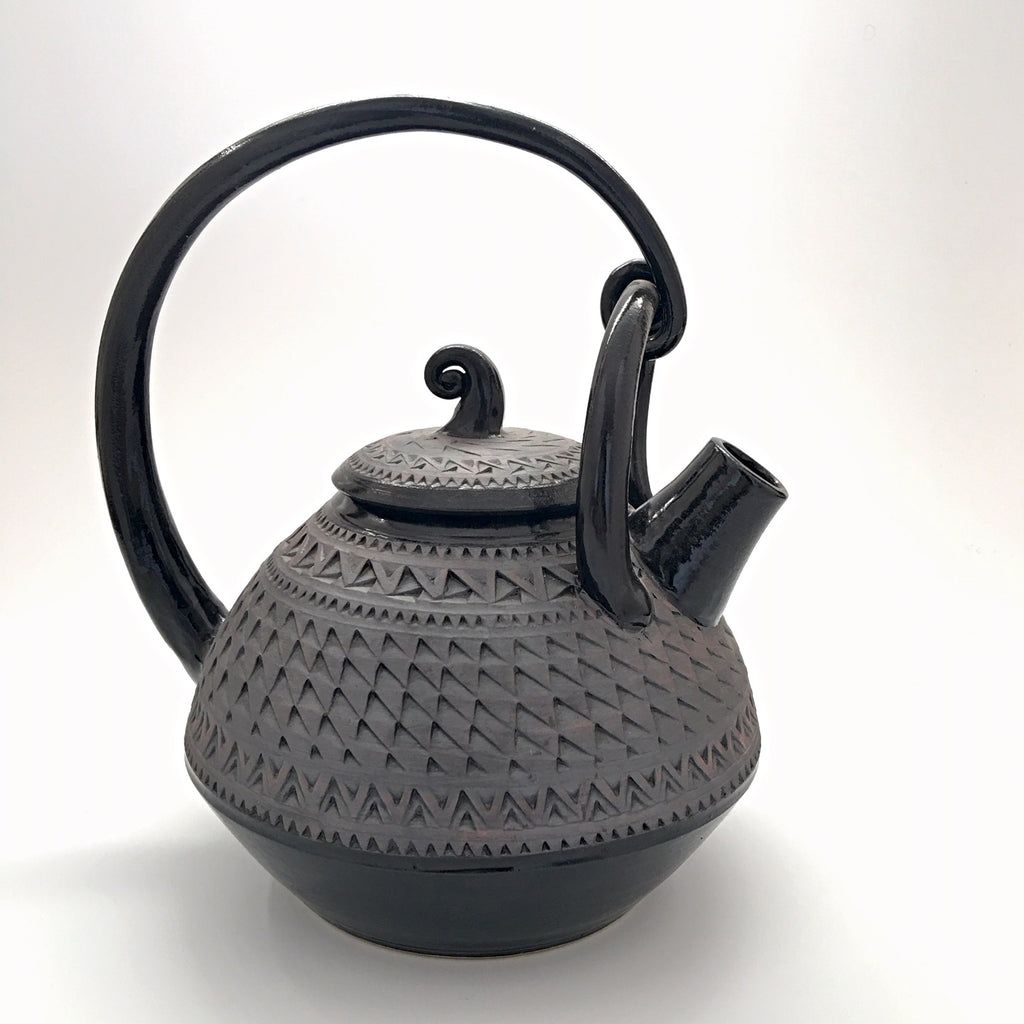 Rope Handled Teapot