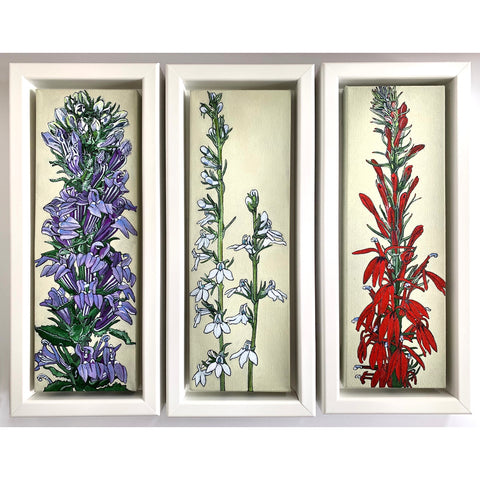 Great Blue Lobelia, Pale-Spike Lobelia & Cardinal Flower